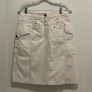 European Designer Billy Sabbado Stretch Fitted Skirt M/L